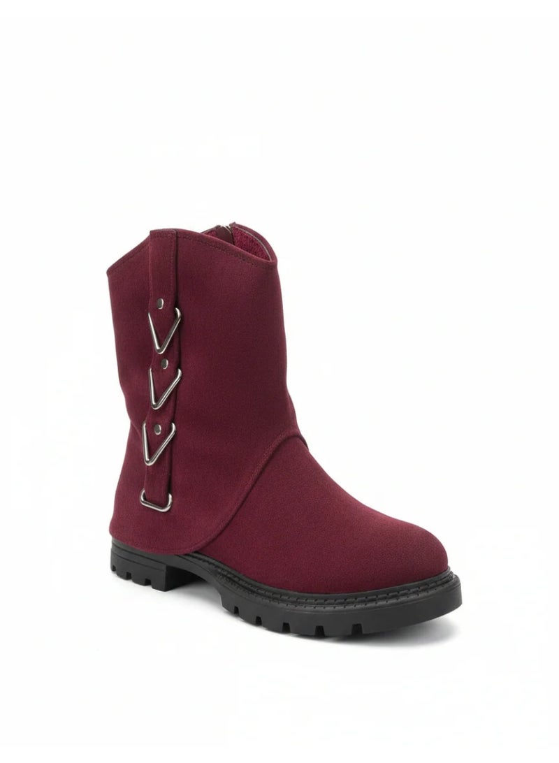 Vbranda bold winter boot designed with distinctive side buckle B-60 - Image 2